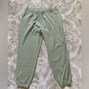 Sage Green Waffle Knit Old Navy Loungewear Set